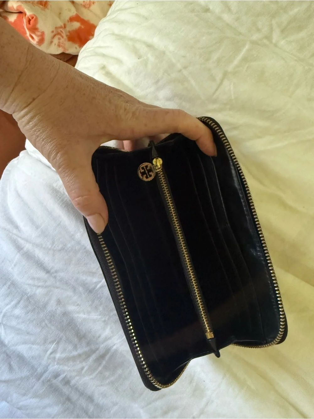 Tory Burch glossy black